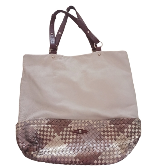 Elliott Lucca Ivory Leather Bag - Picture 8 of 10